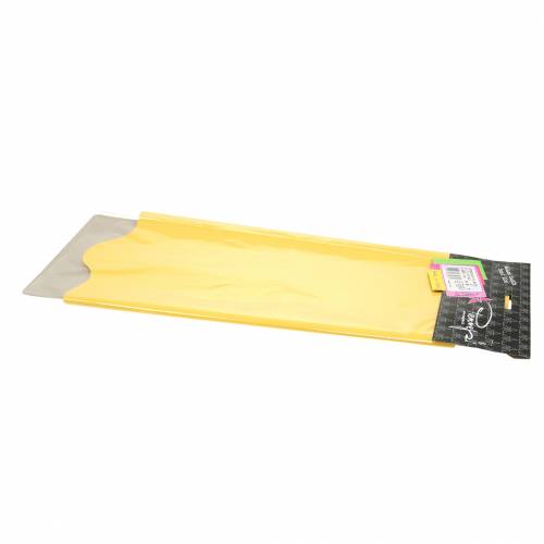 Floristik24 Rondella manžetė geltona Ø50cm 50vnt