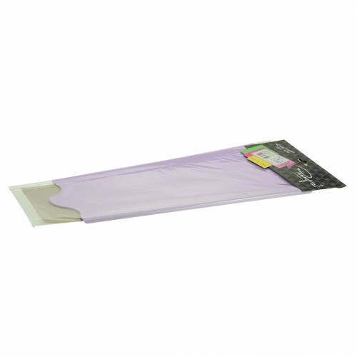 Floristik24 Rondella rankogaliai violetiniai dryžuoti Ø60cm 50p