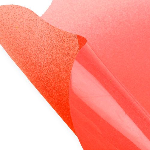 Floristik24 Gėlių manžetė Ø40cm raudona 50vnt