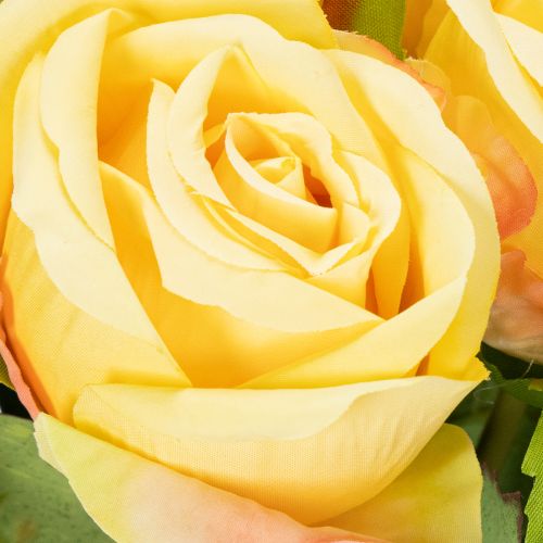 daiktų Rožių puokštė elegantiškam svetainės dekoravimui 44 cm 6 vnt.