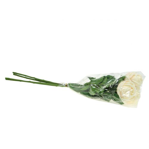 Floristik24 Rožinė rožė 65cm 4vnt