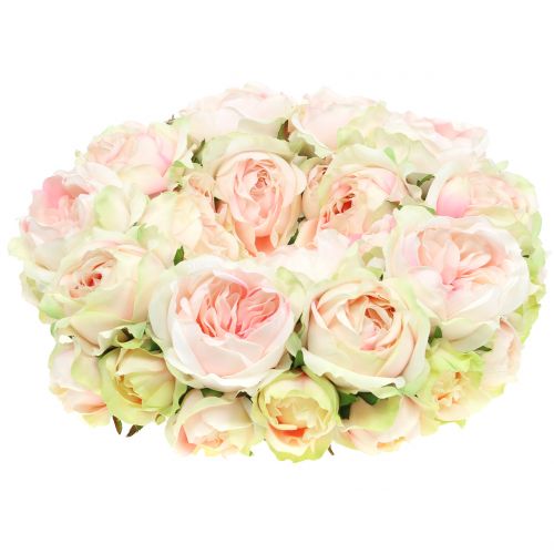 Floristik24 Rožinio kremas / rožinis Ø30cm