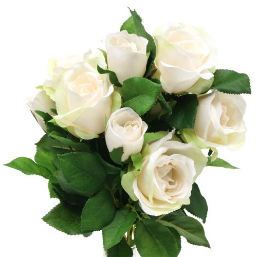 Floristik24 Rožių puokštė šviesiai rožinė 48cm