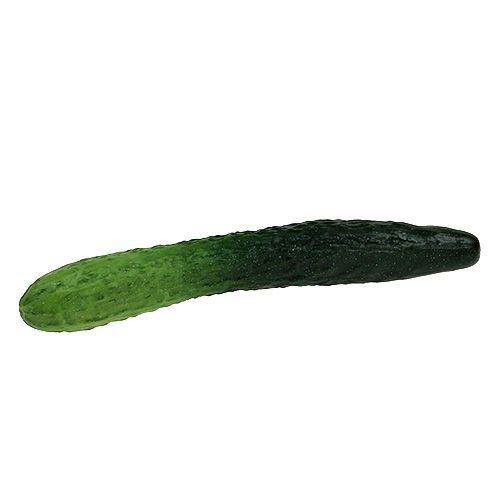 Floristik24 Dirbtinis žalias agurkas 25cm 1vnt