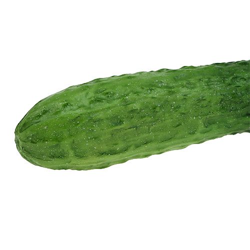 Floristik24 Dirbtinis žalias agurkas 25cm 1vnt