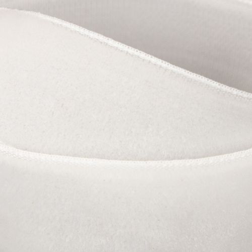 daiktų Aksominė juostelė, dovanų juostelė, dekoratyvinė juostelė, baltas aksomas, 20 mm pločio, 10 m ilgio