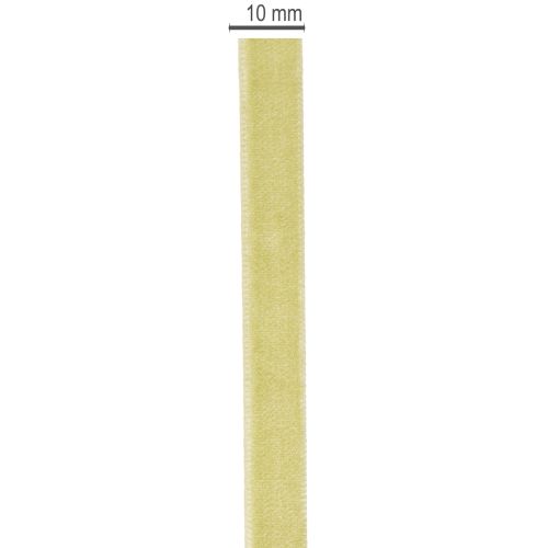 Dekoratyvinė aksominė juostelė floristikai ir kūrybiniams projektams, 10 mm x 20 m | Floristik24.lt