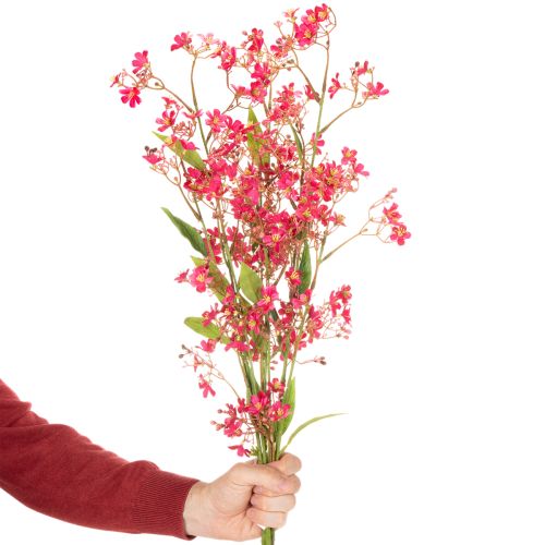 Dirbtinai žydinčios Oncidium orchidėjos šakelės dekoracija 112 cm 3 vnt. | Floristik24.lt
