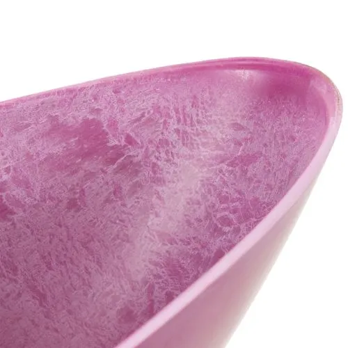 Plastikinis dubuo, rožinis, 39 cm x 13 cm, aukštis 13 cm | Floristik24.lt