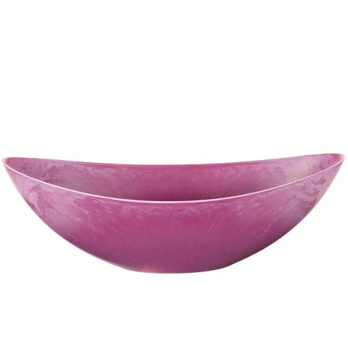 Plastikinis dubuo, rožinis, 39 cm x 13 cm, aukštis 13 cm | Floristik24.lt