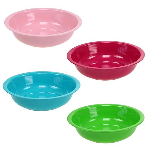 Floristik24 Dekoratyvinis dubuo spalvotas. Ø29cm 4vnt