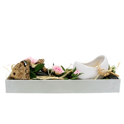 daiktų Dubuo kvadratinis pilkas 20cm x 10,5cm H5cm
