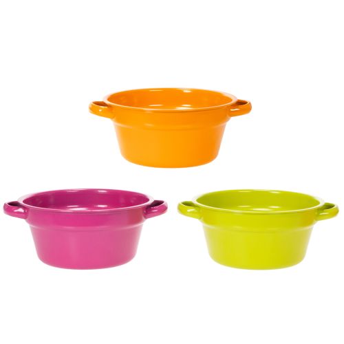 daiktų Metalinis vazonas, vasarinė svetainės puošmena, 23 cm, 3 dalys