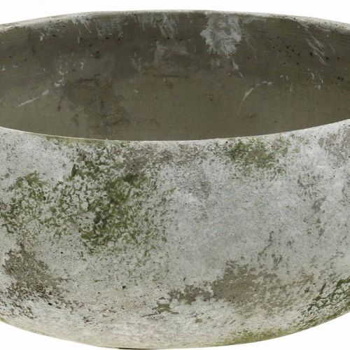 Floristik24 Augalų dubuo senovinės išvaizdos gėlių dubuo patina Ø32cm H14cm