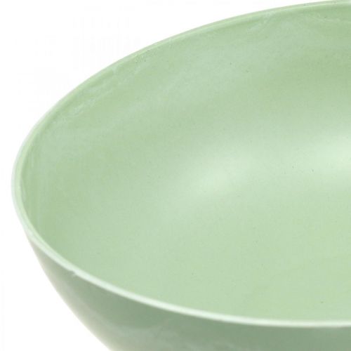 daiktų Dekoratyvinis dubuo žalias pastelinis plastikinis stalo dekoravimo spyruoklė Ø20cm