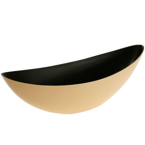 Dubuo ovalus augalinis valtis geltona 38,5cmx12,5cmx13cm