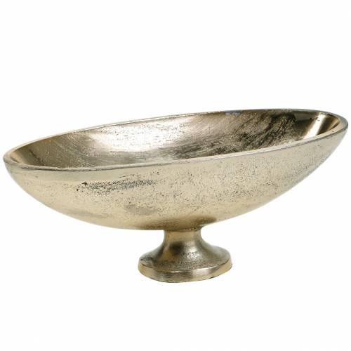 Floristik24 Dubuo ovalus su kojele Golden 20,5×8cm