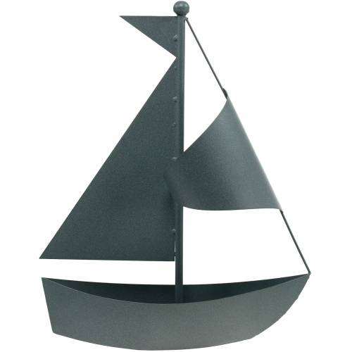 Floristik24 Burlaivis metalui apsodinti 44cm × 34cm