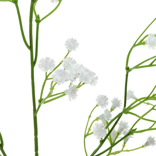 Floristik24 Gypsophila dirbtinės gėlės baltos 52cm 6vnt