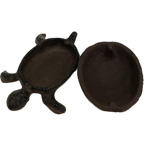 Floristik24 Raktų slėptuvė vėžlys rudas 11cm x 8cm x 4cm