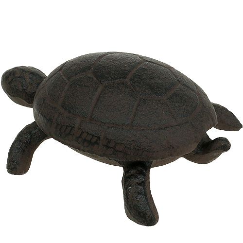 Floristik24 Raktų slėptuvė vėžlys rudas 11cm x 8cm x 4cm