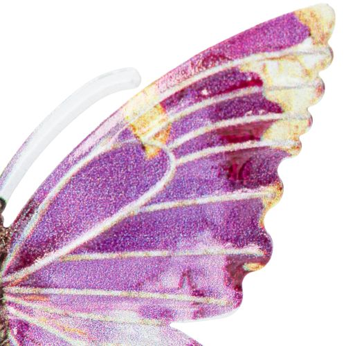 Floristik24 Drugelio formos pakabukas, skirtas meniškai dekoruoti gyvenamąsias patalpas, 8 cm, 5 vnt.