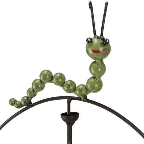 daiktų Sraigė Caterpillar Wind Chime Sodo kuolas metalinis H67cm 2vnt