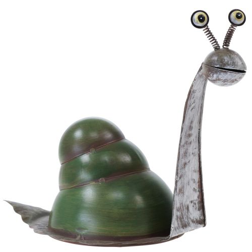 Deco sraigių metalo puošmena figūrėlė sodo puošmena 26x14x20cm