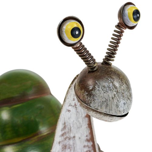 Deco sraigių metalo puošmena figūrėlė sodo puošmena 26x14x20cm