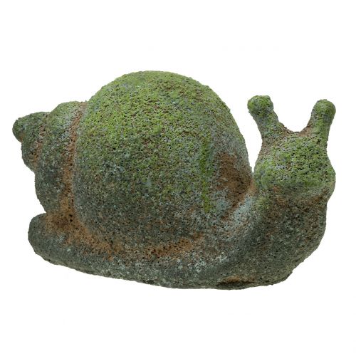 Sodo figūrėlė samanota sraigė 31cm x 17cm H17cm