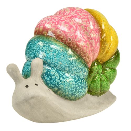 daiktų Dekoratyvinė sraigė dekoratyvinė figūrėlė keraminė spalva 19cmx8,5cmx14,5cm