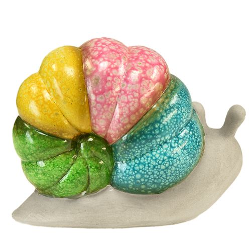daiktų Dekoratyvinė sraigė dekoratyvinė figūrėlė keraminė spalva 19cmx8,5cmx14,5cm