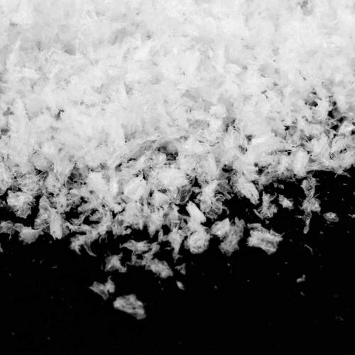daiktų Dirbtinis sniegas minkštas baltas 50g