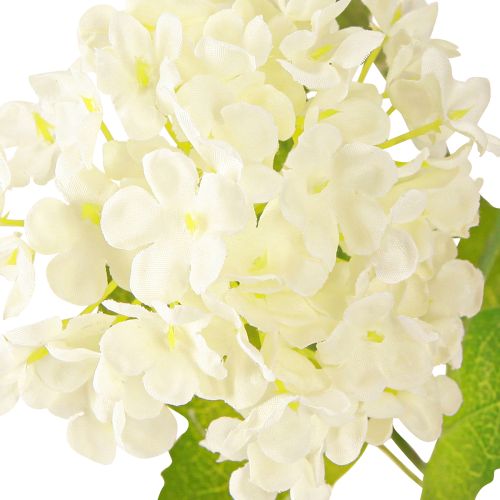 daiktų Sniego gniūžtės dirbtinė viburnum šakelė baltos gėlės L90cm