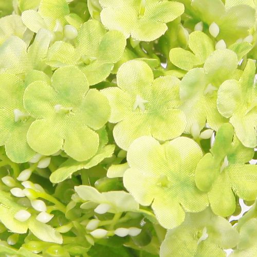 daiktų Sniego gniūžtės dirbtinės gėlės Viburnum dirbtinė žalia 61cm 4 vnt