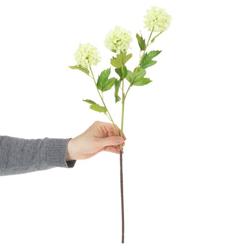 Dirbtinis žalias sniego gniūžtės krūmas, 65 cm, 2 vnt. | Floristik24.lt