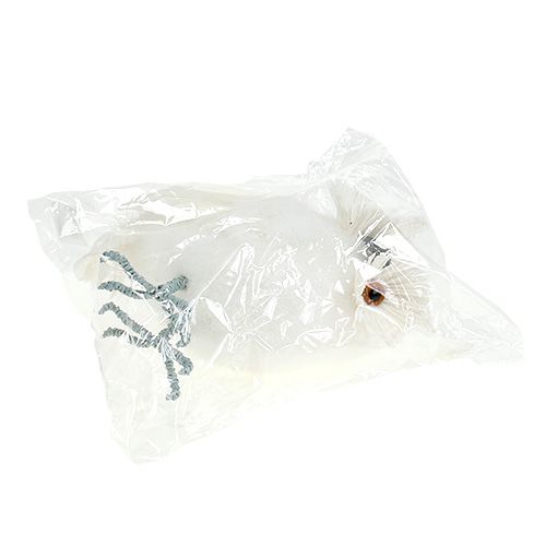 Floristik24 Snieguolė balta 18cm