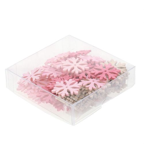 daiktų Snaigės barstymui rožinės, rožinės, natūralios Ø4cm 72 vnt