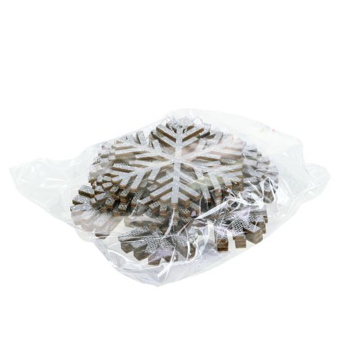 daiktų Snaigės sidabras pakabinimui Ø8cm - Ø12cm 9 vnt