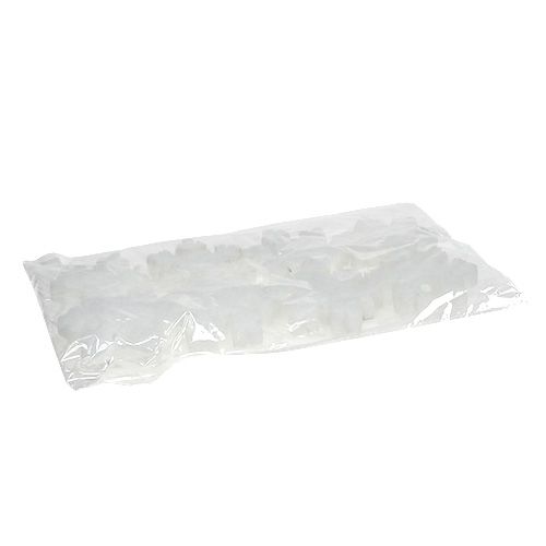 Floristik24 Snaigė balta 7cm 8vnt