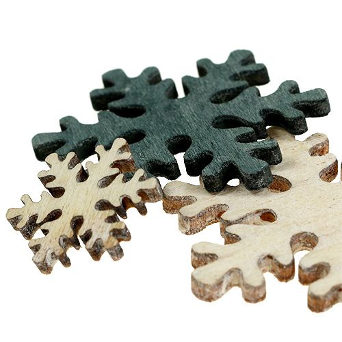 Floristik24 Snaigės Ø2-4cm pilkos, baltos 84vnt