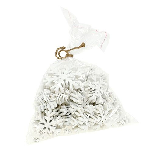 Floristik24 Snaigės balta mišrainė 3cm - 7cm 48 vnt