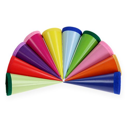 Floristik24 Mini cukraus maišeliai spalvoti 12cm 10vnt