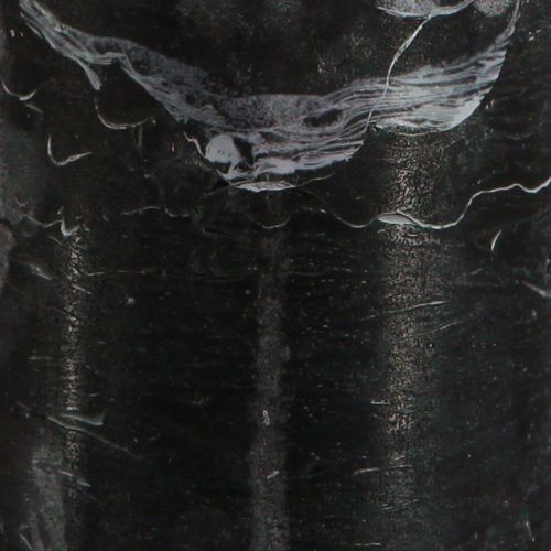 daiktų Juodos žvakės stulpinės žvakės vienspalvės 70x100mm 4 vnt