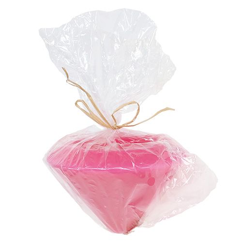 Floristik24 Plaukiojanti rožinė žvakė Ø13cm