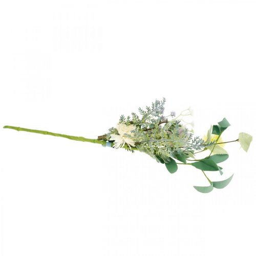 Floristik24 Šilkinių gėlių puokštė, vasaros puošmena, chrizantemos ir erškėtis, dirbtinės gėlės L50cm
