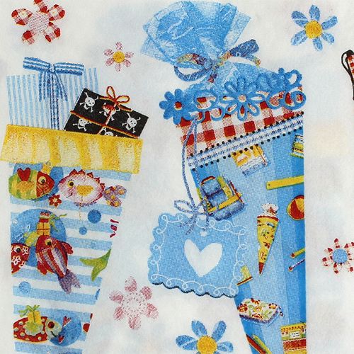 Floristik24 Servetėlės su cukraus kūgio motyvu 33x33cm