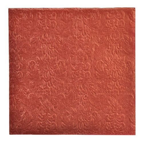 Floristik24 Servetėlės Bordo Reljefiniai Ornamentai 33x33cm 15vnt