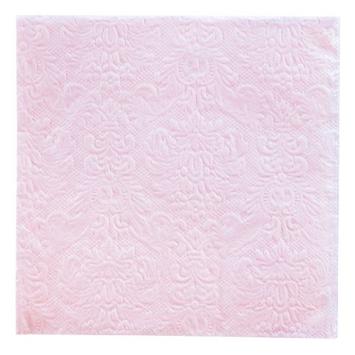 daiktų Servetėlės Pink Spring Ornaments Reljefiniai 33x33cm 15vnt