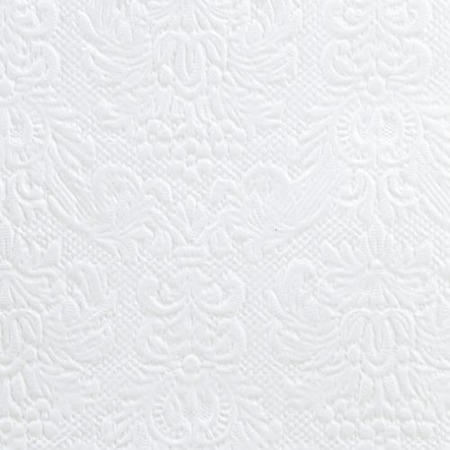 daiktų Servetėlės Balta Stalo puošmena Reljefinis Raštas 33x33cm 15 vnt